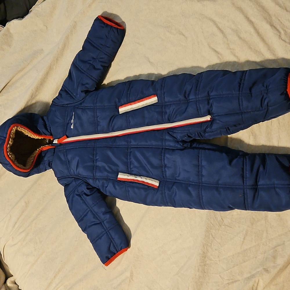 The Original Ben Sherman for Target Blue Baby Snowsuit 18M